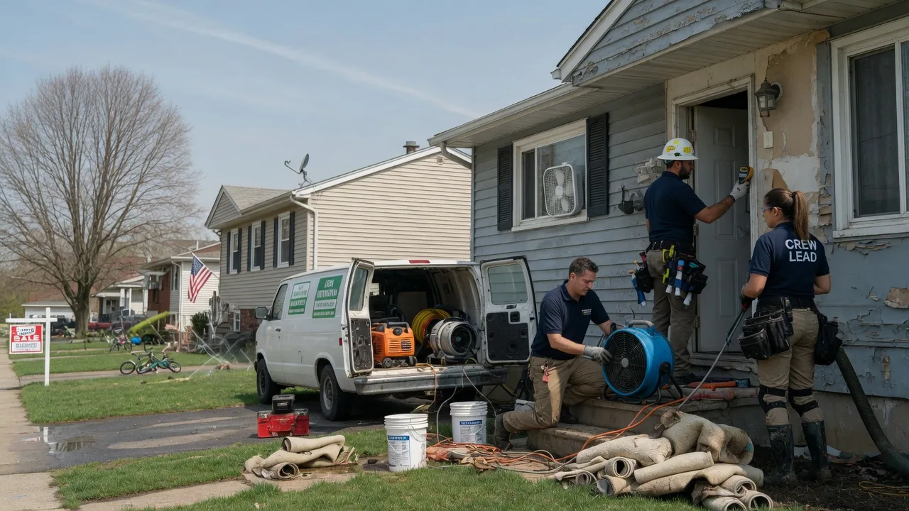 Flood Cleanup in Masonville, NY near me
